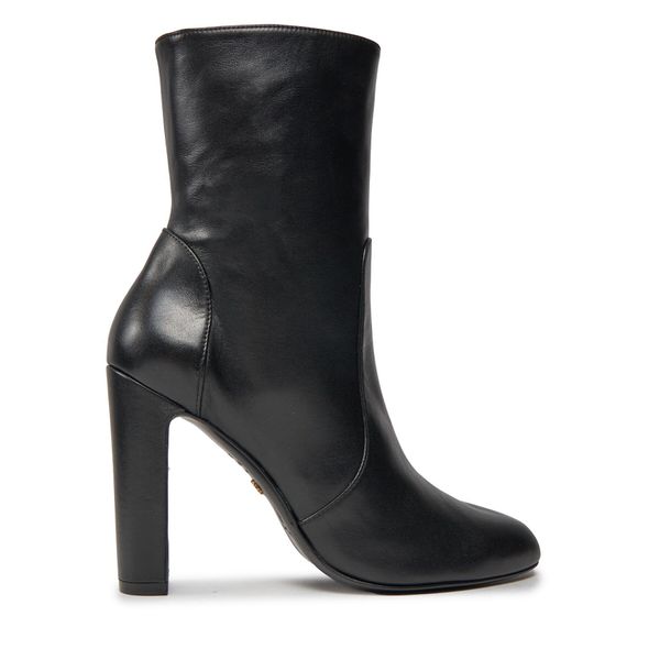 Stuart Weitzman Čizme Stuart Weitzman Vida 100 Zip Bootie SG232 Black
