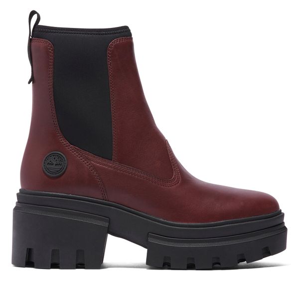 Timberland Čizme Timberland Everleigh Boot Chelsea TB0A5YJ8C601 Burgundy Full Grain
