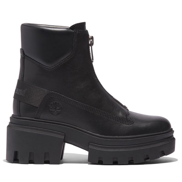 Timberland Čizme Timberland Everleigh Boot Front Zip TB0A5YJV0151 Black Full Grain