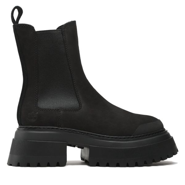 Timberland Čizme Timberland Timberland Sky Chelsea TB0A5P310011 Black Nubuck