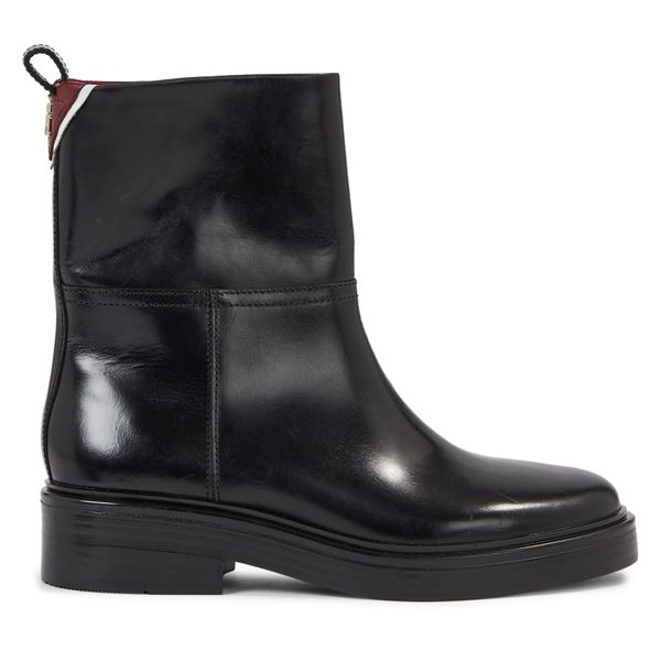 Tommy Hilfiger Čizme Tommy Hilfiger Cool Elevated Ankle Bootie FW0FW07487 Black BDS