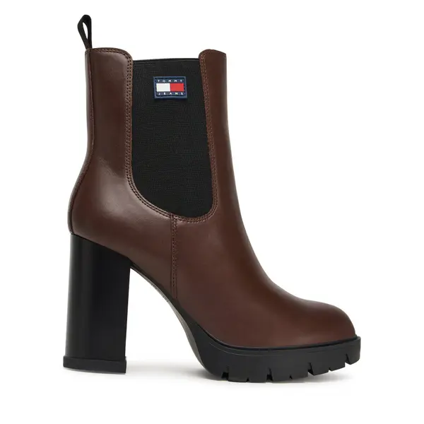 Tommy Jeans Čizme Tommy Jeans Tjw EN0EN02831 Smeđa