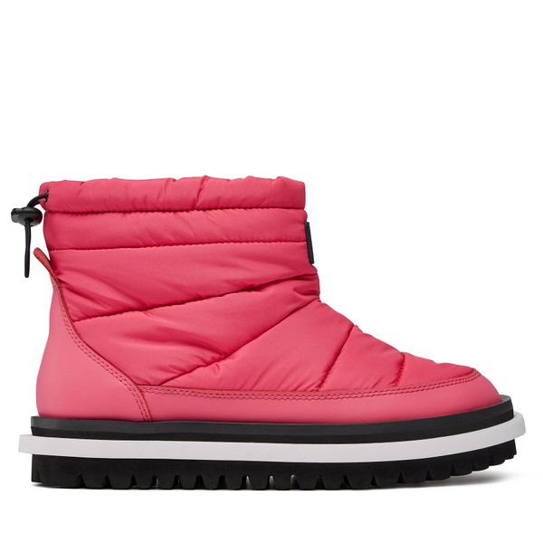Tommy Jeans Čizme Tommy Jeans Tjw Padded Flat Boot EN0EN02292 Pink Alert THW