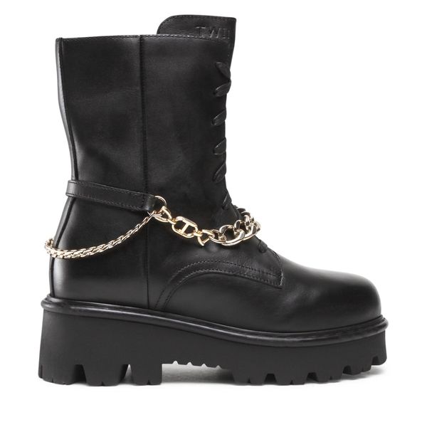 TWINSET Čizme TWINSET 222TCT100 Nero 00006