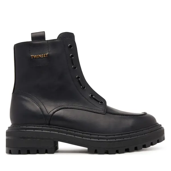TWINSET Čizme TWINSET 252TCP184 Crna