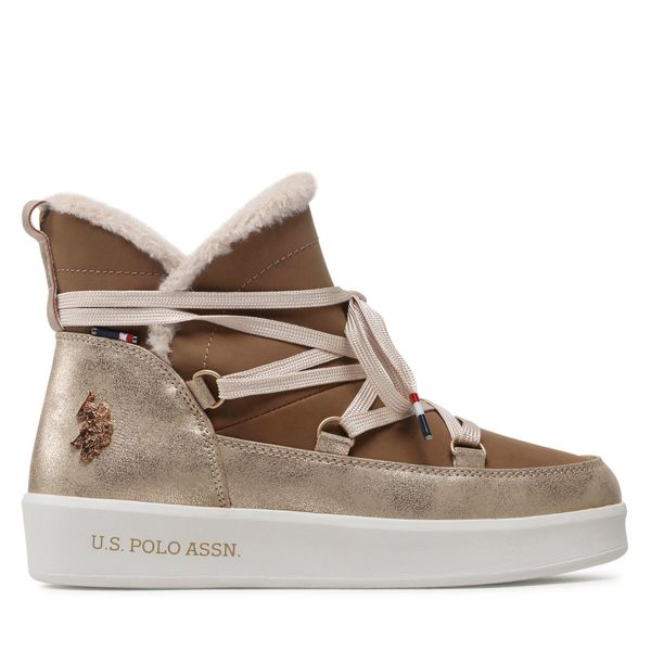 U.S. Polo Assn. Čizme U.S. Polo Assn. Vegy001a VEGY001W/BHY5 Smeđa