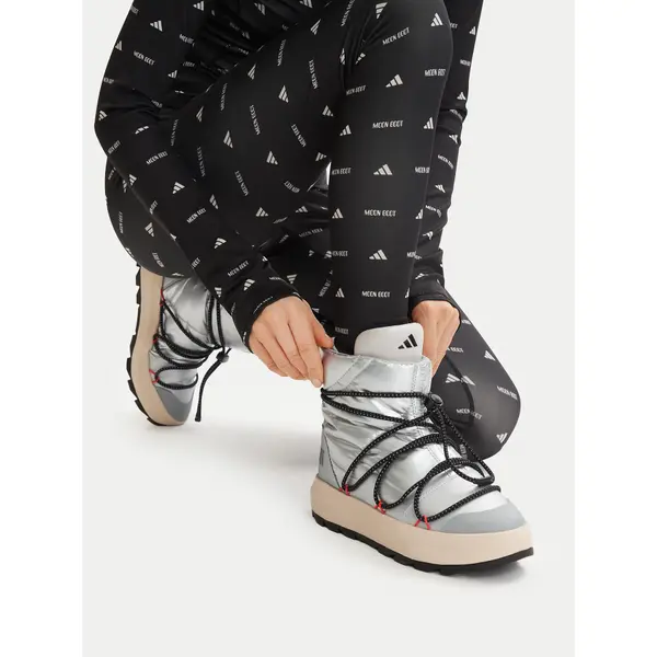 Adidas Čizme za snijeg adidas Moon Boot Ace JQ7849 Srebrna