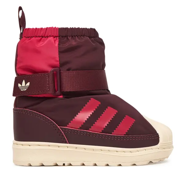 Adidas Čizme za snijeg adidas Superstar 360 Boot JR5805 Tamnocrvena