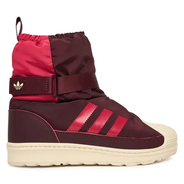 Adidas Čizme za snijeg adidas Superstar 360 Winterized Boot JR5804 Tamnocrvena