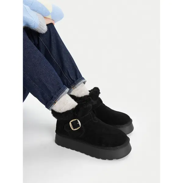 Badura Čizme za snijeg Badura EO-CALI-TS6287-01 Crna