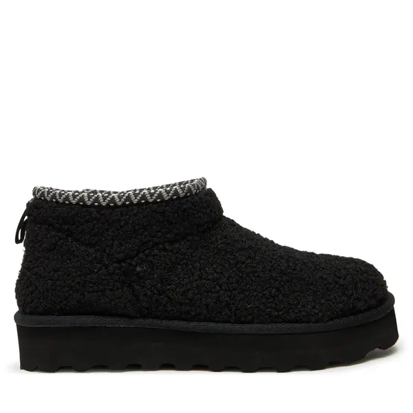 Bearpaw Čizme za snijeg Bearpaw Snuggle Daphne Deco 3192W Crna