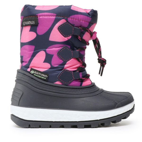 Boatilus Čizme za snijeg Boatilus Joggy Sport NJ10-VAR.04F-YOUTH Navy/Pink
