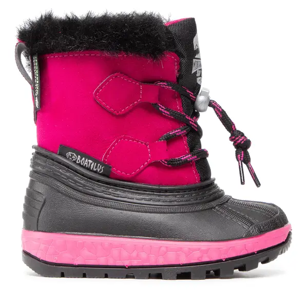 Boatilus Čizme za snijeg Boatilus Kd Joggy Sint Leather Boot NJ16 VAR.21ZU Ružičasta
