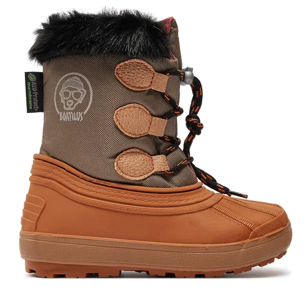 Boatilus Čizme za snijeg Boatilus Nippy 02 Sint. Leather Boot NN02 VAR.41NR Narančasta
