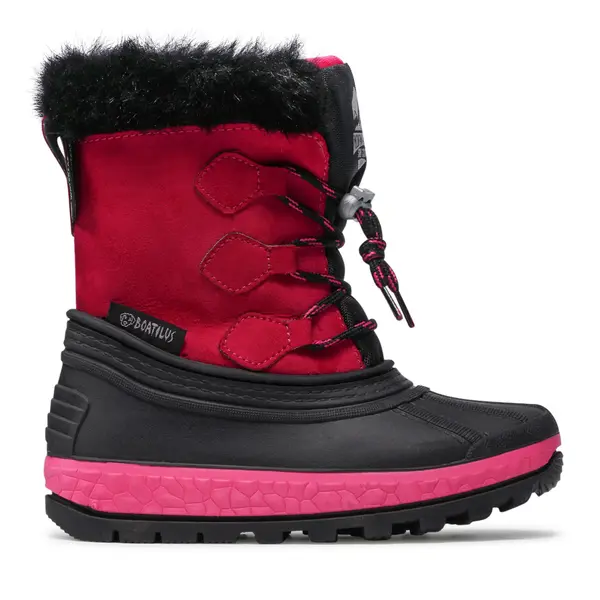 Boatilus Čizme za snijeg Boatilus Youth Joggy Sint Leather Boot NJ16 VAR.21ZU Ružičasta