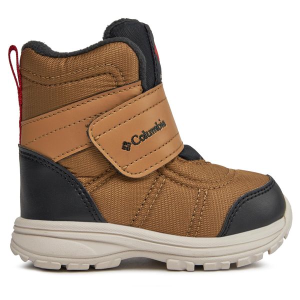 Columbia Čizme za snijeg Columbia Childrens Fairbanks™ Omni-Heat™ 2044191 Elk/ Black 286