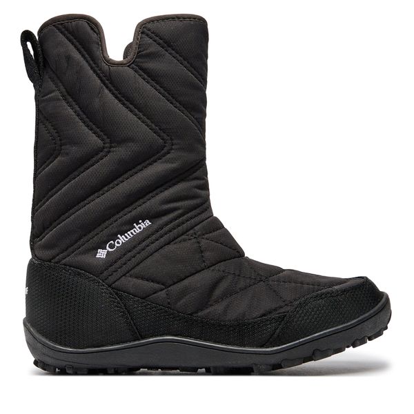 Columbia Čizme za snijeg Columbia Youth Minx Slip III BY5948 Black/White 010