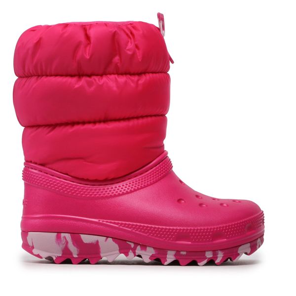 Crocs Čizme za snijeg Crocs Classic Neo Puff Boot K 207684 Candy Pink
