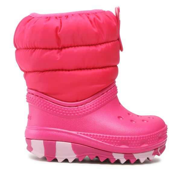 Crocs Čizme za snijeg Crocs Classic Neo Puff Boot T 207683 Candy Pink