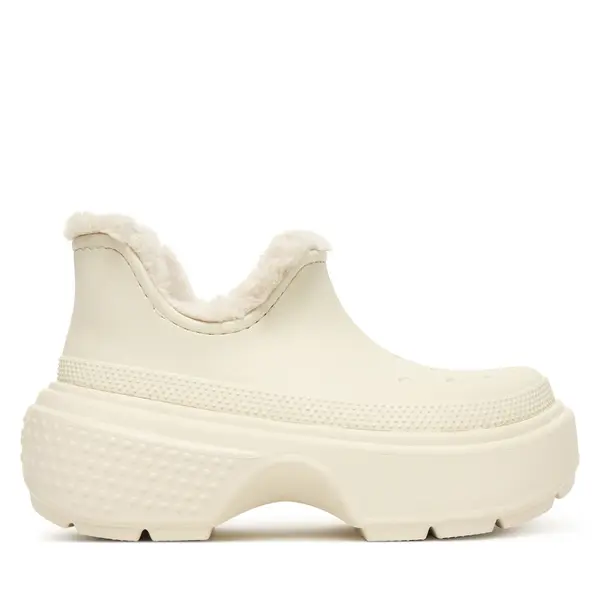 Crocs Čizme za snijeg Crocs Stomp Lined Shorty Boot 210673 Écru