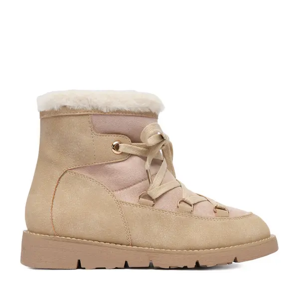DeeZee Čizme za snijeg DeeZee 17125-1-BEIGE PU Bež