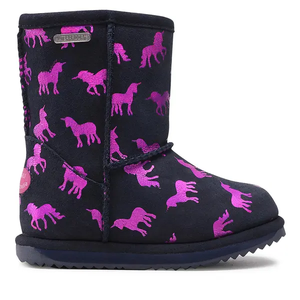 EMU Australia Čizme za snijeg EMU Australia Rainbow Unicorn Brumby K12373 Crna