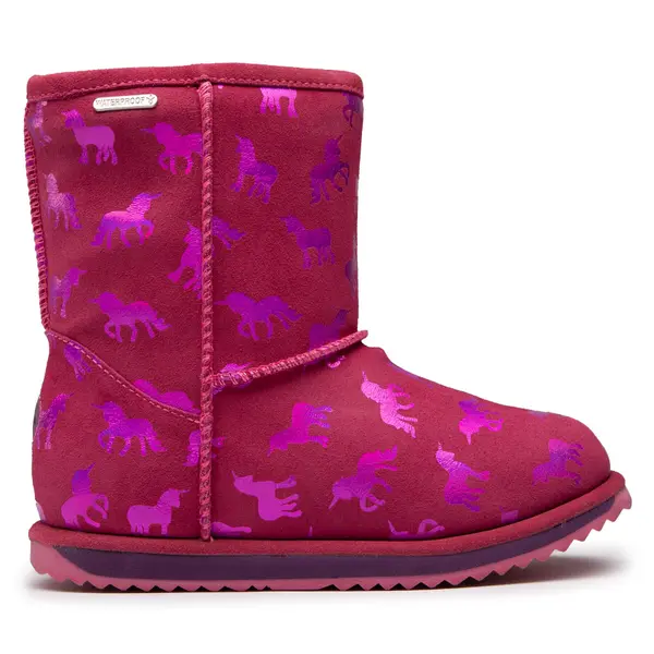 EMU Australia Čizme za snijeg EMU Australia Rainbow Unicorn Brumby K12373 Ružičasta