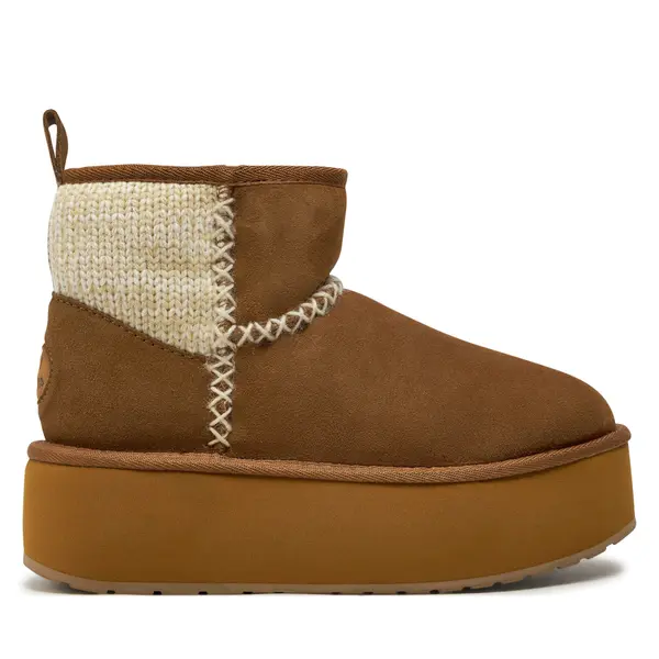 EMU Australia Čizme za snijeg EMU Australia Stinger Knit Flatform W13143 Bež