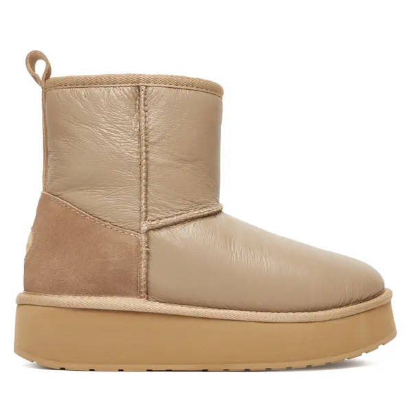 EMU Australia Čizme za snijeg EMU Australia Stinger Mini Flatform Leather W13189 Bež