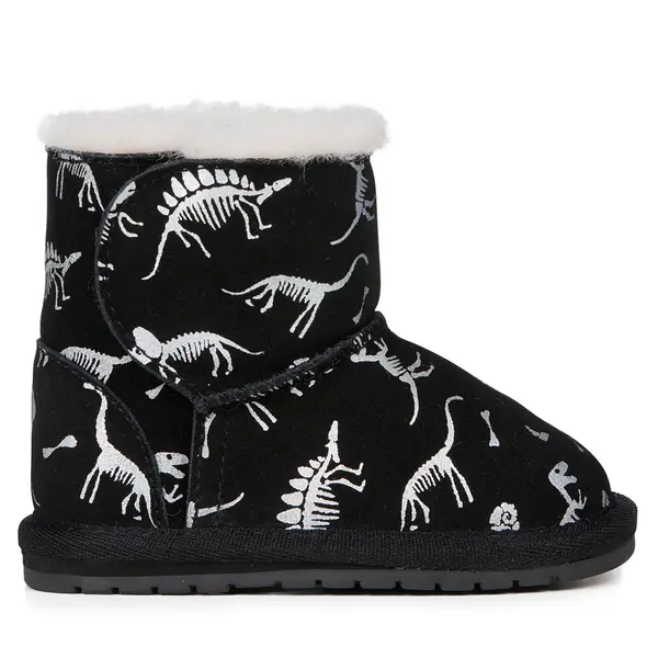 EMU Australia Čizme za snijeg EMU Australia Toddle Reflective Dino B12966 Crna