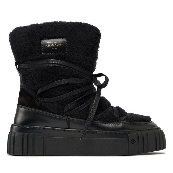 Gant Čizme za snijeg Gant Snowmont Mid Boot 27541370 Black