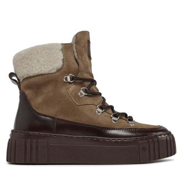 Gant Čizme za snijeg Gant Snowmont Mid Boot 27543368 Taupe/Dark Brown