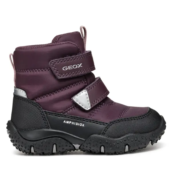 Geox Čizme za snijeg Geox B Baltic Girl B Abx B4654B 0FU50 C7J9B M Tamnocrvena