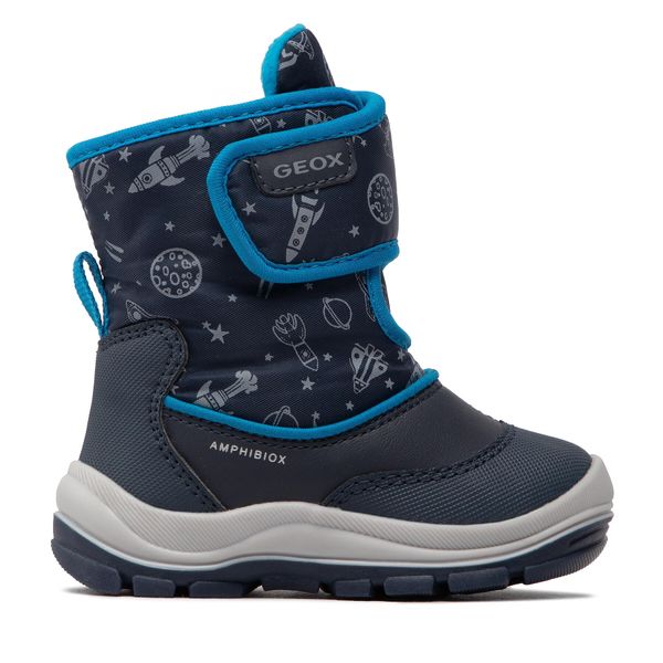 Geox Čizme za snijeg Geox B Flanfil B. B Abx E B263VE 0CEFU C4226 M Navy/Royal