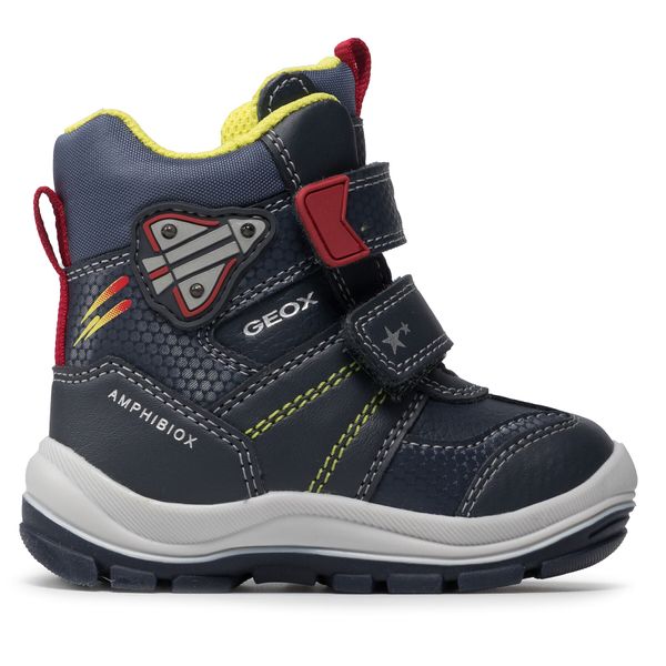 Geox Čizme za snijeg Geox B Flanfil B.B Abx A B163VA 054FU C0735 M Navy/Red