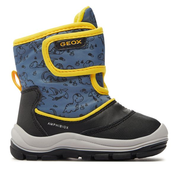 Geox Čizme za snijeg Geox B Flanfil Boy B Abx B263VE 0CEFU C4K2V M Dk Avio/Yellow