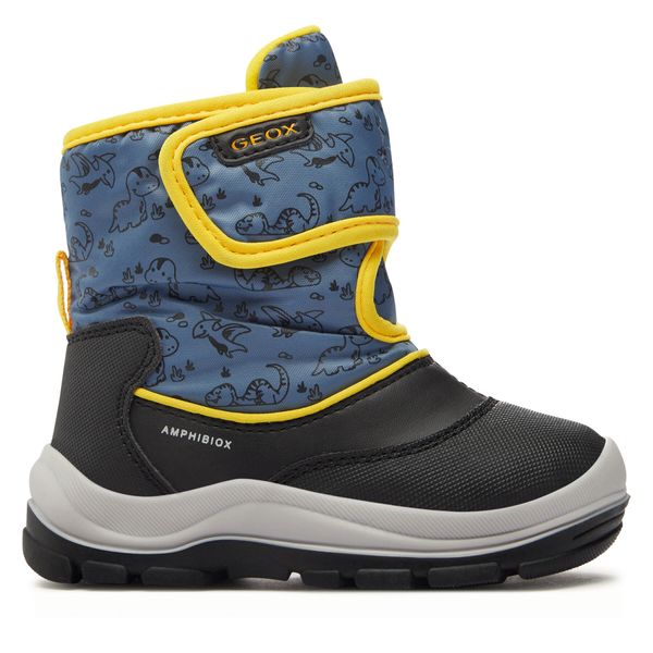 Geox Čizme za snijeg Geox B Flanfil Boy B Abx B263VE 0CEFU C4K2V S Dk Avio/Yellow