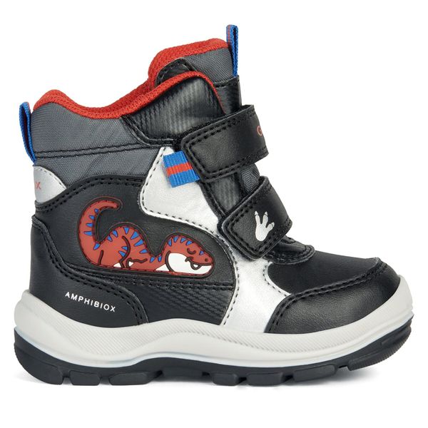 Geox Čizme za snijeg Geox B Flanfil Boy B Abx B363VA 054FU C0245 M Black/Royal