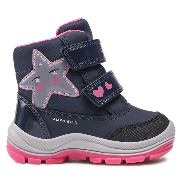 Geox Čizme za snijeg Geox B Flanfil G.B Abx A B163WA 050FU C4268 M Tamnoplava