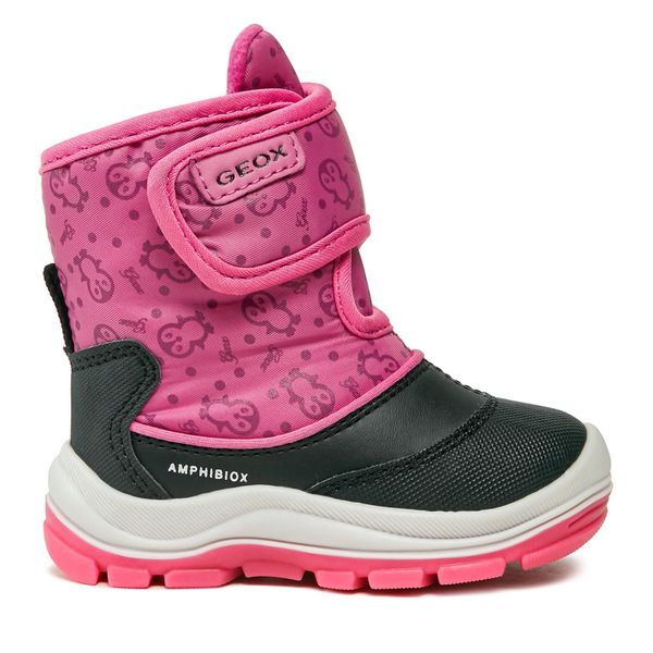 Geox Čizme za snijeg Geox B Flanfil Girl B Abx B263WG 0BCMN C0922 M Black/Fuchsia