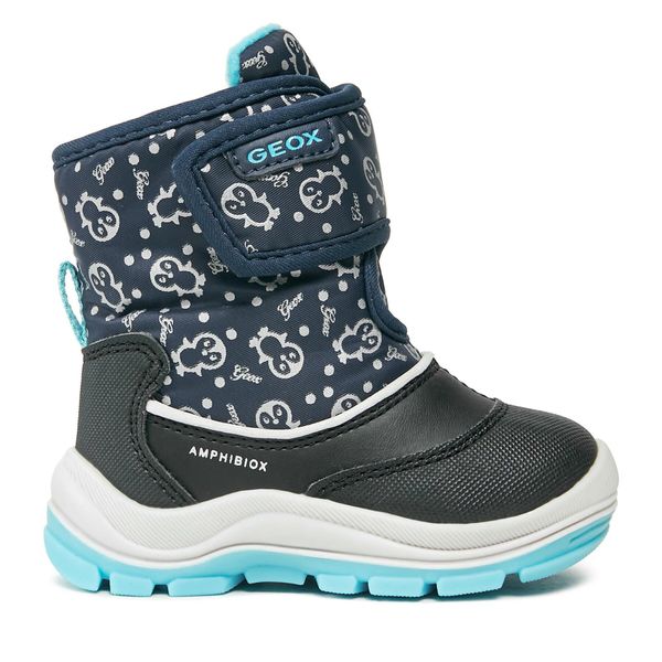 Geox Čizme za snijeg Geox B Flanfil Girl B Abx B263WG 0BCMN CF4N4 M Navy/Turquoise