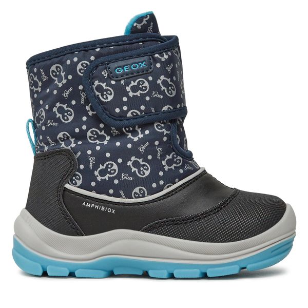 Geox Čizme za snijeg Geox B Flanfil Girl B Abx B263WG 0BCMN CF4N4 S Navy/Turquoise