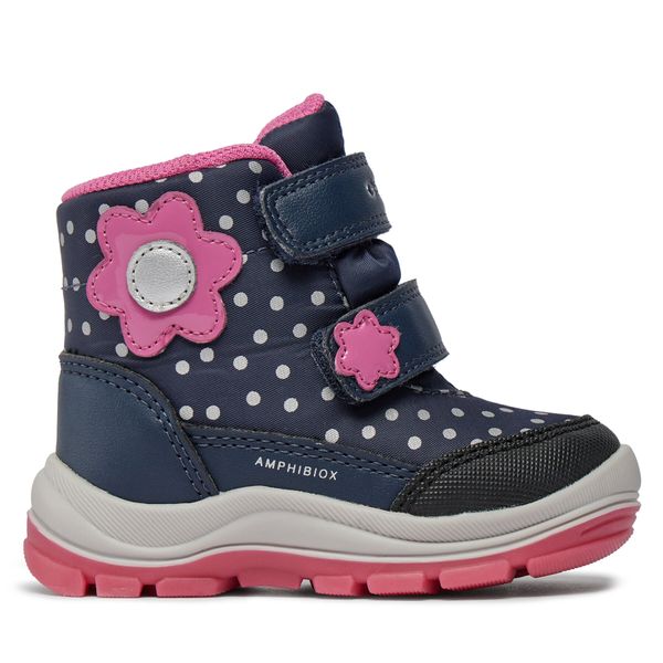 Geox Čizme za snijeg Geox B Flanfil Girl B Abx B363WB 0MNBC C4268 M Navy/Fuchsia