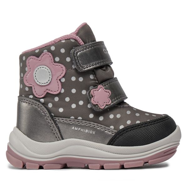 Geox Čizme za snijeg Geox B Flanfil Girl B Abx B363WB 0MNNF C0952 M Dk Grey/Pink