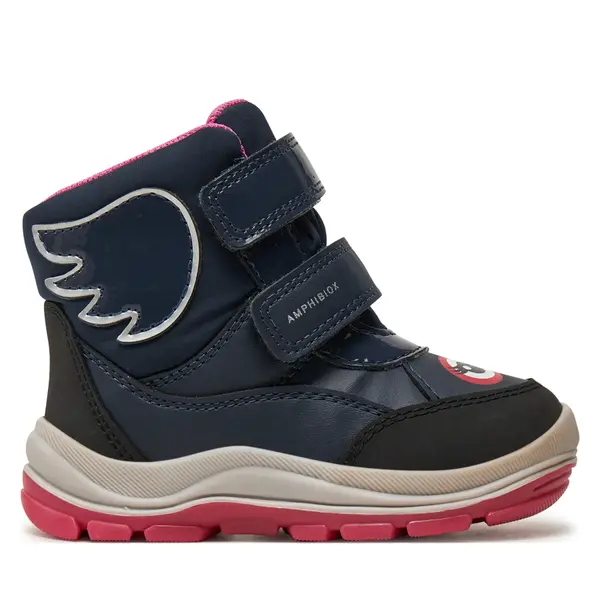 Geox Čizme za snijeg Geox B Flanfil Girl B Abx B463WA 054FU C4268 M Tamnoplava