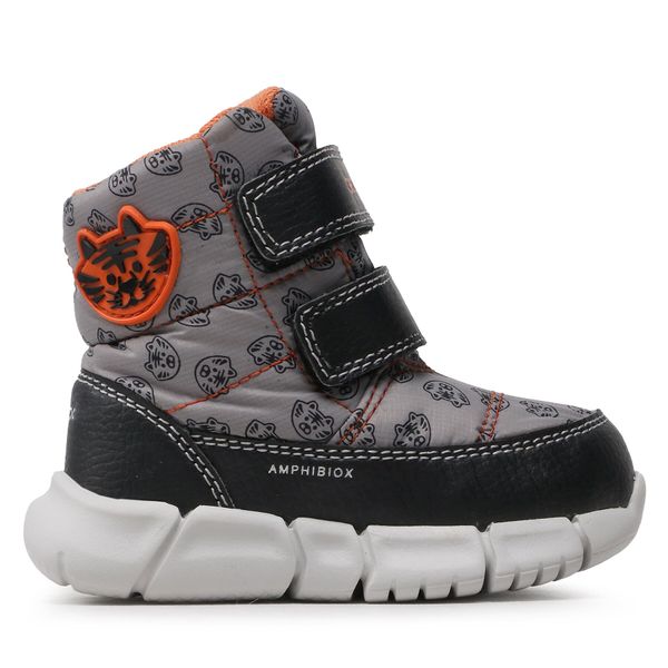 Geox Čizme za snijeg Geox B Flexyper B.B Abx C B043PC 0MNBU C0036 M Grey/Orange