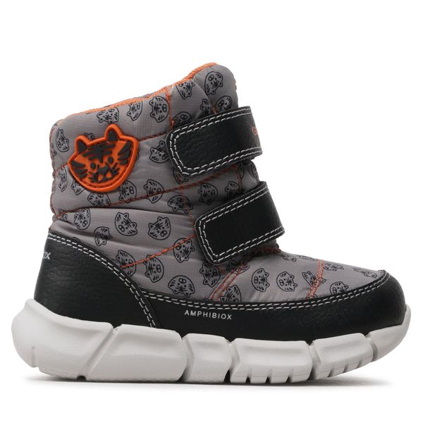 Geox Čizme za snijeg Geox B Flexyper B.B Abx C B043PC 0MNBU C0036 S Grey/Orange