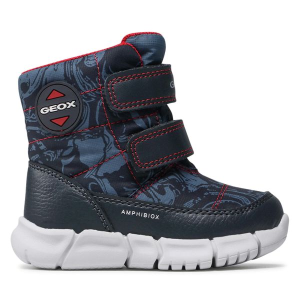 Geox Čizme za snijeg Geox B Flexyper B.B Abx C B043PC 0MNBU C4327 M Avio/Red