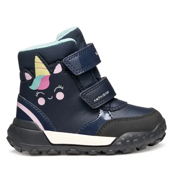 Geox Čizme za snijeg Geox B Trekkyup B Ab B566MD 054FU C4002 M Tamnoplava