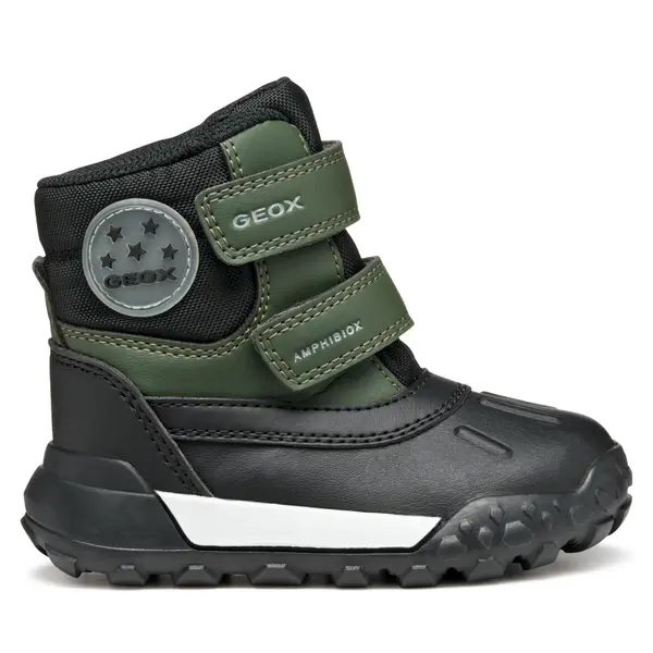 Geox Čizme za snijeg Geox B Trekkyup B Abx B566LC 054FU C0450 M Kaki